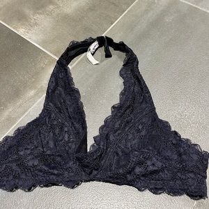 Free people black bralette